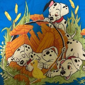 Vintage 101 Dalmatian Print Twin Comforter